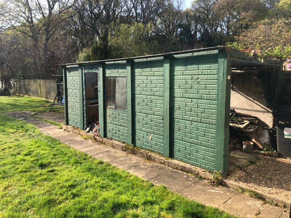 green original garage new